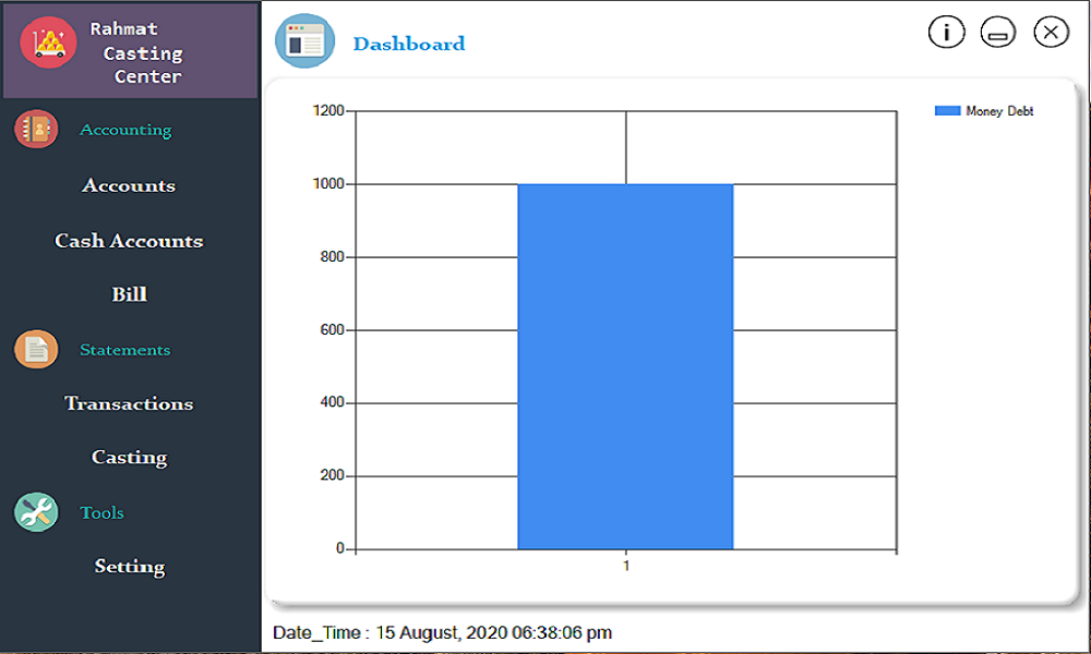 Screenshot of Smart RCC project